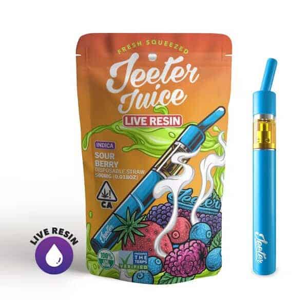 jeeter juice live resin straw disposable 05g sour berry